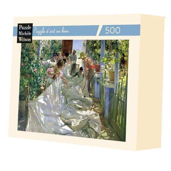 Träkonstpussel 500 bitar - MICHELE WILSON PUSSEL - Sorolla - Målningar och målningar - 15 år gammal - Blandat