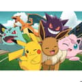 Miniatyrbild 1 av 4: Pussel 100 bitar: Pikachu och Pokémon