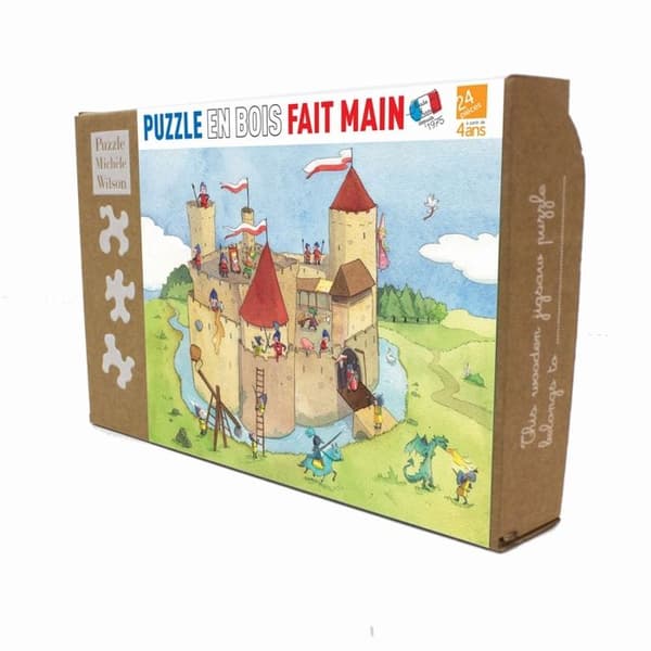 Pussel Michèle Wilson - Panik på slottet - WILSON JEUX