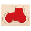 Miniatyrbild 2 av 5: Hape Toys - 5 traktorer i 1 pussel - HAPE