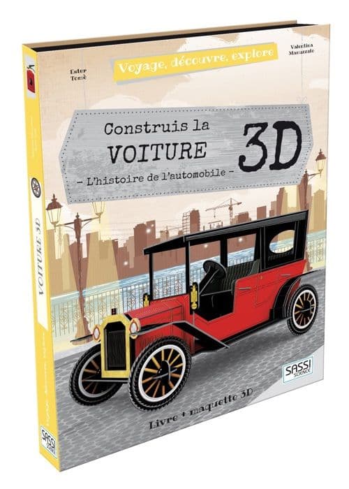 3D-pussel - Bilens historia - Ford Model T - Pedagogisk leksak - Blandat - 6 år