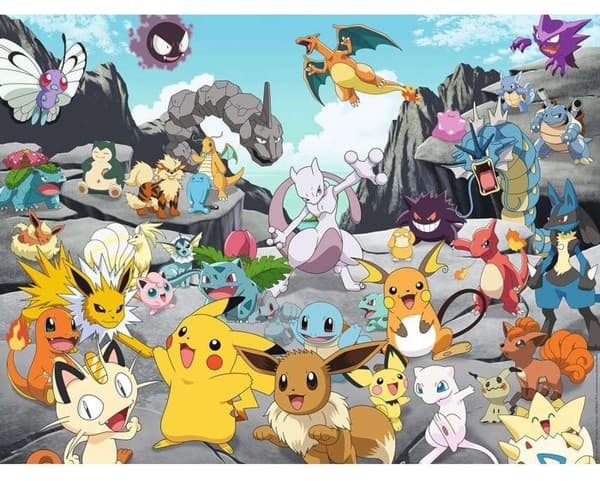 Pokémon Classics 1500 bitars pussel - Ravensburger - Pussel för vuxna från 14 år och uppåt