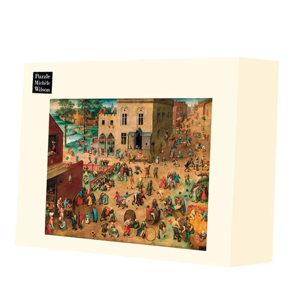 Konstpussel i trä - Michele Wilson-pussel - Målning av Bruegel den äldre - 2500 bitar - Vuxen