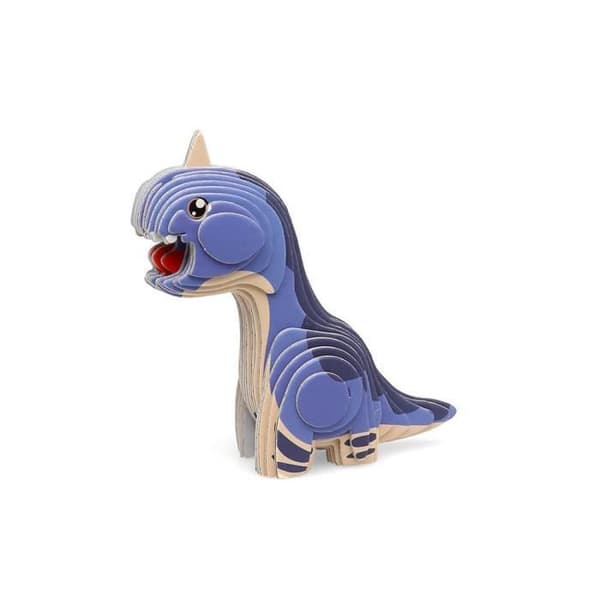 Tanystropheus Dinosaur DIY 3D-pussel att montera - lärorikt och roligt spel för barn från 5 år och uppåt