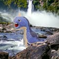 Miniatyrbild 2 av 3: Tanystropheus Dinosaur DIY 3D-pussel att montera - lärorikt och roligt spel för barn från 5 år och uppåt