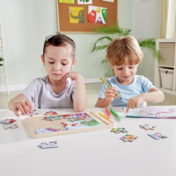 Hape Unicorn Friends Pussel