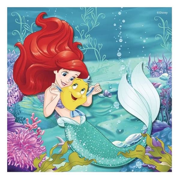 Pussel 49 bitar 3 pussel - Disney Princess