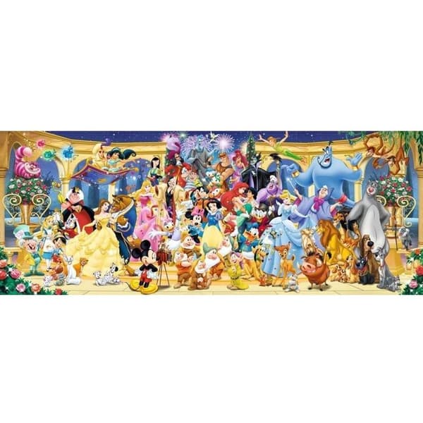 1000 p pussel - Disney gruppfoto - RAVENSBURGER - Flerfärgad - 12 år och uppåt