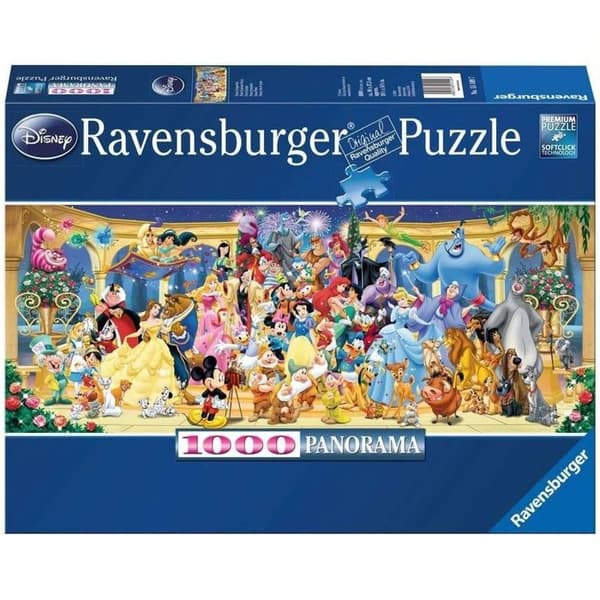 1000 p pussel - Disney gruppfoto - RAVENSBURGER - Flerfärgad - 12 år och uppåt