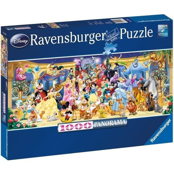 1000 p pussel - Disney gruppfoto - RAVENSBURGER - Flerfärgad - 12 år och uppåt