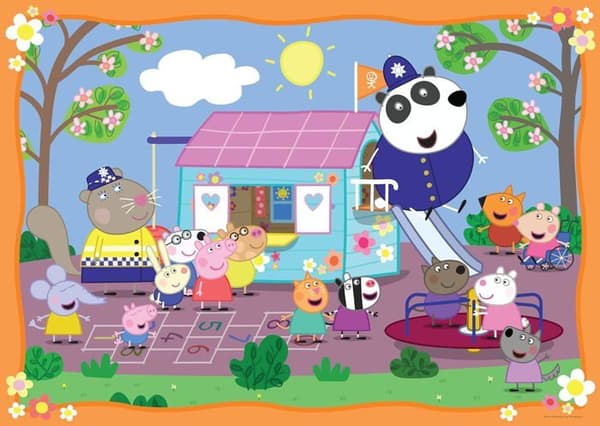 Peppa Pig jättepussel - Ravensburger - 24 bitar - Tecknade serier och serier - Inredning