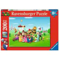 Miniatyrbild 2 av 3: Ravensburger-SUPER MARIO-200 bitar XXL-pussel - Super Mario-äventyren-4005556129935-Åldrar från 8 år och uppåt
