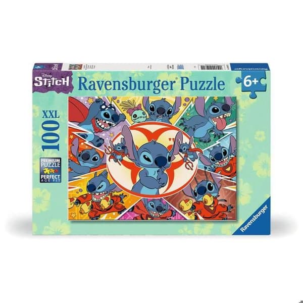 Pussel 100 bitar XXL: I min egen värld, Stitch, Disney
