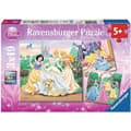 Miniatyrbild 1 av 4: Disney Princess Pussel - Ravensburger - Set med 3 pussel med 49 bitar - från 5 år och uppåt