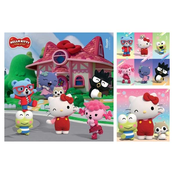 Ravensburger - Hello Kitty Pussel 3x49 st