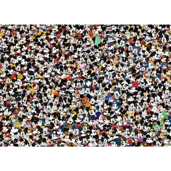 Puzzle 1000 p - Mickey Mouse (Challenge Puzzle)