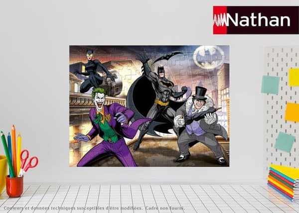 Nathan - Batman's Enemies Puzzle 100 st - RAVENSBURGER