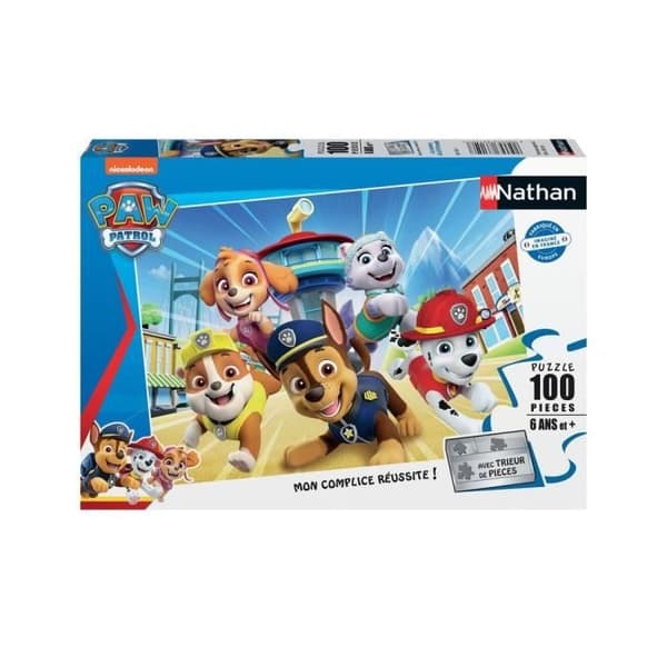 PAW PATROL - Pussel 100 bitar - The Adventures of Paw Patrol - Nathan
