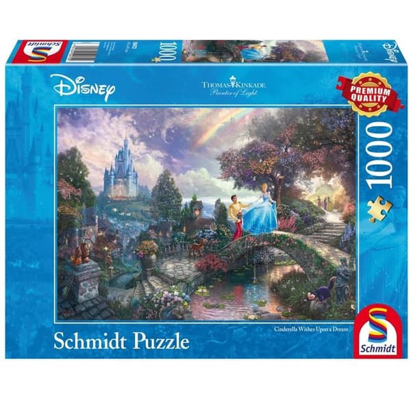 Pussel - SCHMIDT SPIELE - Disney Askungen - 1000 bitar