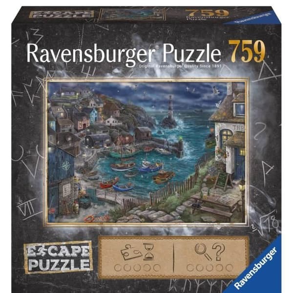 Escape pussel Fyren - Ravensburger - 759 bitar - För vuxna och barn från 12 år - Escape game