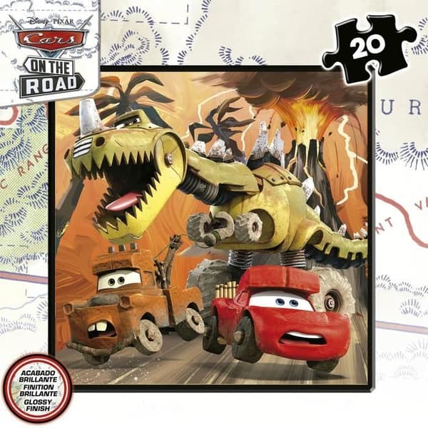 CARS progressivt pussel - Etui med 4 pussel - Educa® - 12-16-20-25 bitar