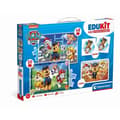 Miniatyrbild 1 av 3: Clementoni - Edukit - Paw Patrol - 4 i 1 förskoleaktivitetsset - Pussel, kuber och memo - Tillverkat i Italien