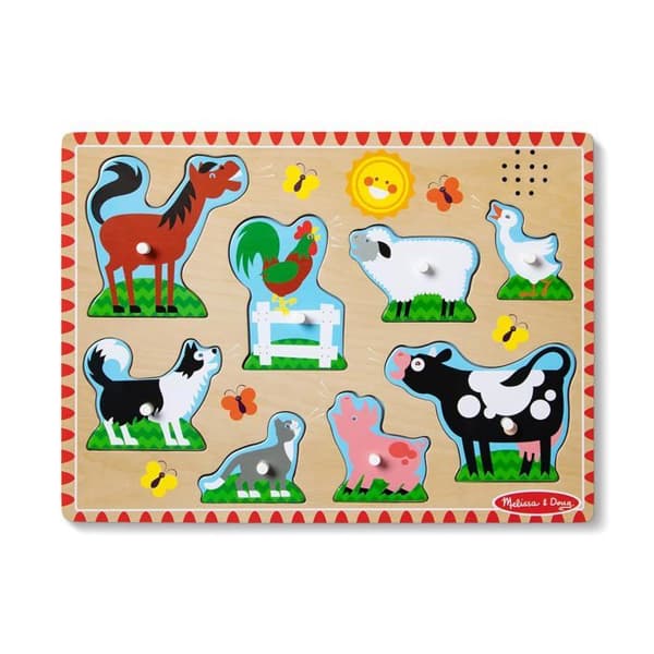 Melissa &amp; Doug - Farm Animals Sound Puzzle