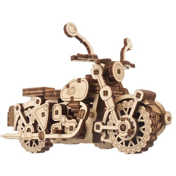 Hagrid's Flying Motorbike™ - Ugears - 3D-träpussel