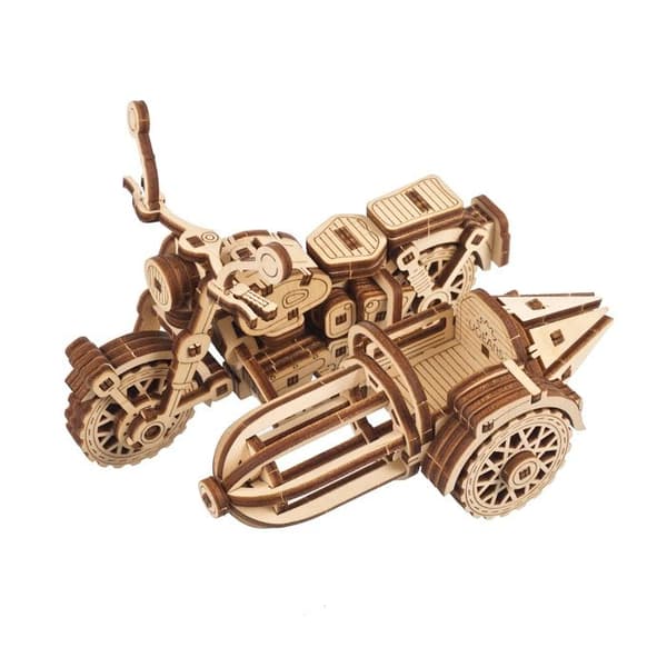 Hagrid's Flying Motorbike™ - Ugears - 3D-träpussel