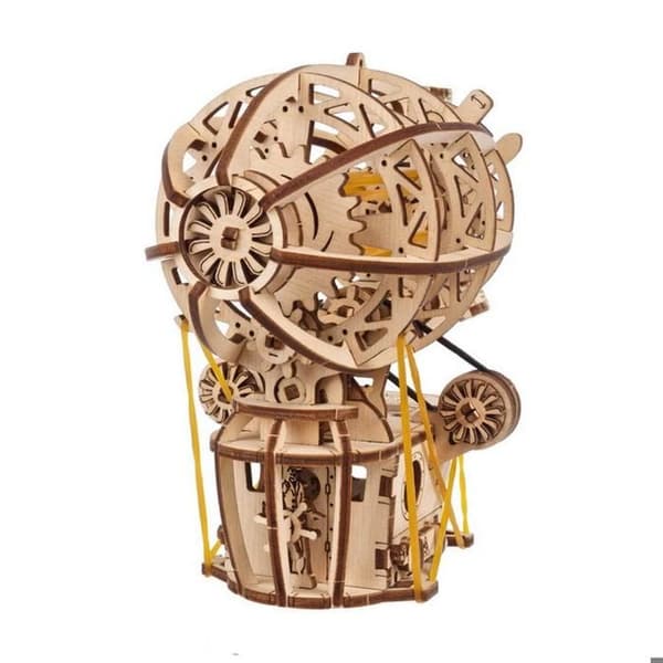 Steampunk Airship - Ugears - Trä 3D-pussel