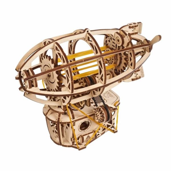 Steampunk Airship - Ugears - Trä 3D-pussel