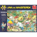 Miniatyrbild 3 av 3: JUMBO 2000 bitars pussel Jan van Haasteren - Flerfärgad - Från 14 år