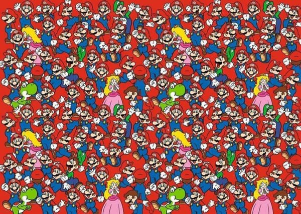 1000 bitars pussel - Super Mario - Ravensburger - Tecknade serier och serier - Vuxen