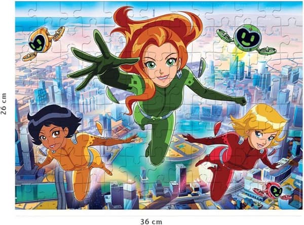 Nathan - Totally Spies on a mission pussel 100 st - RAVENSBURGER