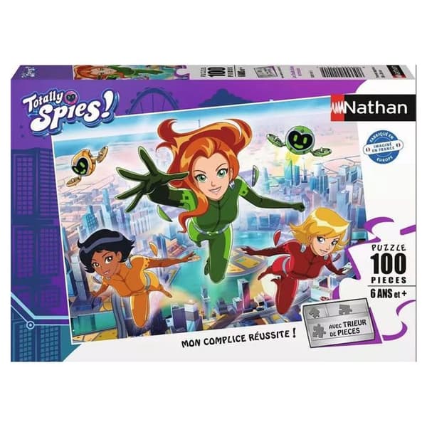Nathan - Totally Spies on a mission pussel 100 st - RAVENSBURGER