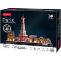 Miniatyrbild 2 av 4: 3D-upplyst pussel av staden Paris - XTREM RAIDERS - City Line Paris LED - Barn - 115 bitar