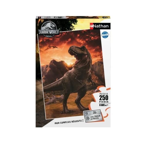 JURASSIC WORLD 3 - Pussel 250 bitar - Tyrannosaurus rex - Nathan