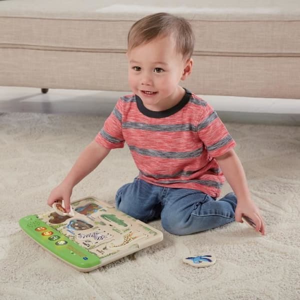 Interaktiv träleksak - VTECH - My First Animal Puzzle - FSC®