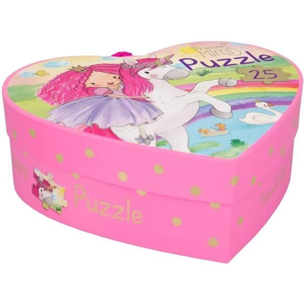 Prinsessan Mimi rosa kartong flickor pussel 25 bitar