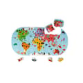 Miniatyrbild 1 av 6: World Bath Puzzle - JANOD - 28 bitar - Original badleksak