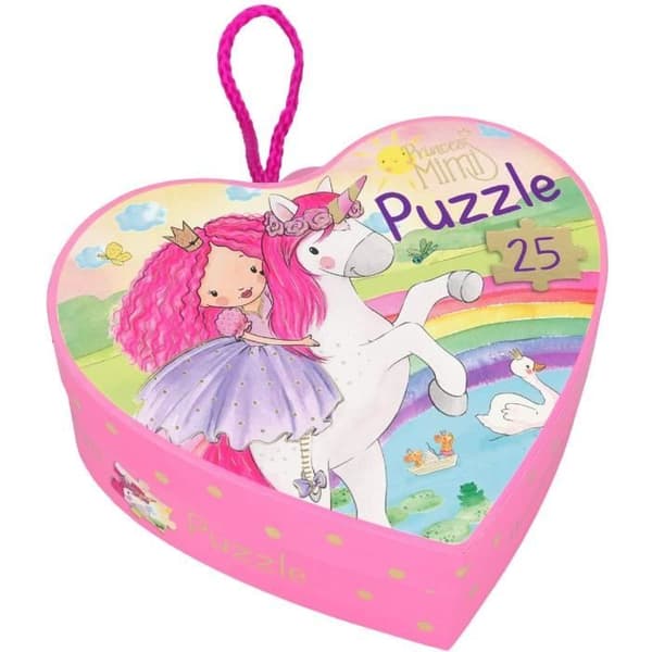 Prinsessan Mimi rosa kartong flickor pussel 25 bitar