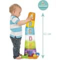 Miniatyrbild 1 av 4: CHICCO Stack &amp; Fun staplingsspel med 5 spellägen och 4 färgglada bollar