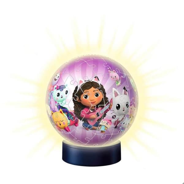 3D Ball 72-bitars upplyst pussel: Gabby och det magiska huset, Gabbys dockhus