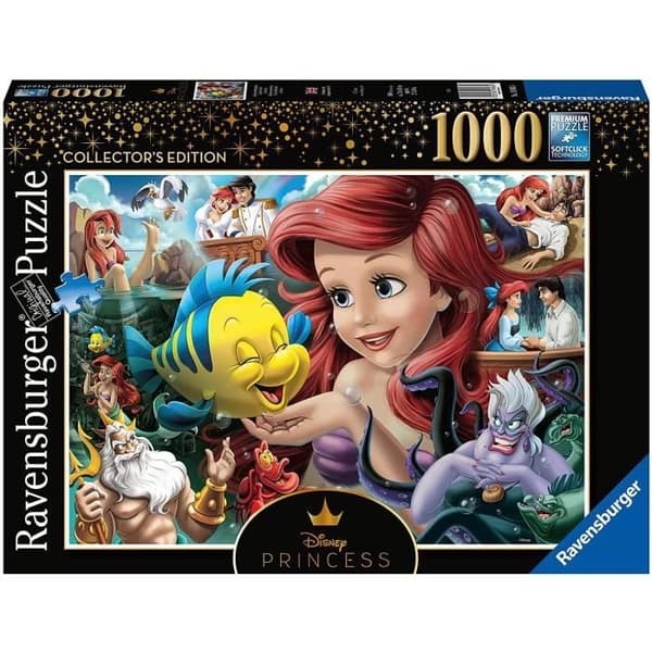 Ravensburger Disney Princess Herois No. 3 - The Little Mermaid Jigsaw Puzzle 1000st