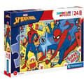 Miniatyrbild 1 av 3: 24-bitars Maxi Spiderman-pussel - Clementoni - För barn från 3 år och uppåt - Tecknade serier och serietema - Made in Italy
