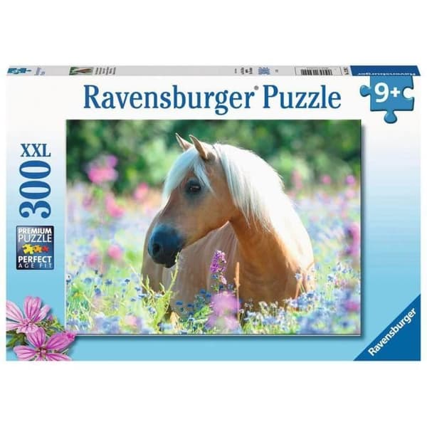300 bitar XXL-pussel - Ravensburger - Häst på ängen - Landskap och natur - Från 10 år - Blandat