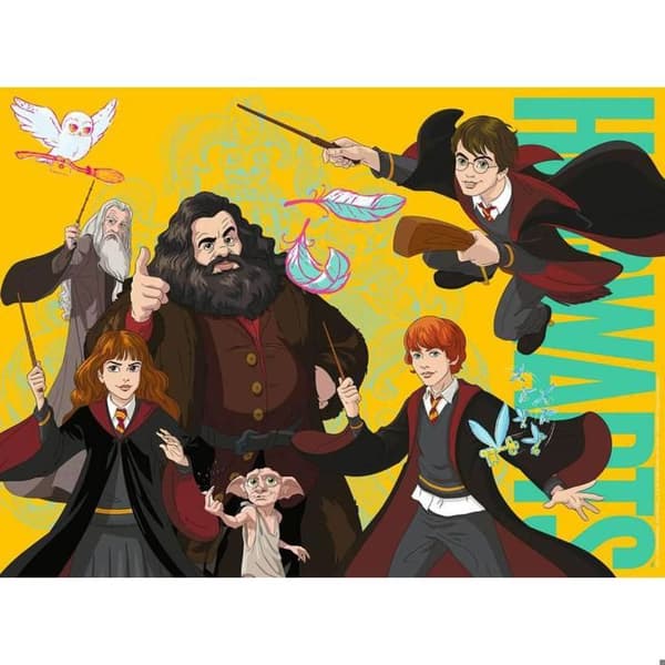 Harry Potter Ravensburger 100 bitar XXL-pussel - Tecknade serier och serier - För barn från 6 år och uppåt
