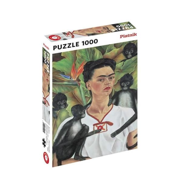 Pussel 1000 Bitar: Självporträtt, Frida Kahlo