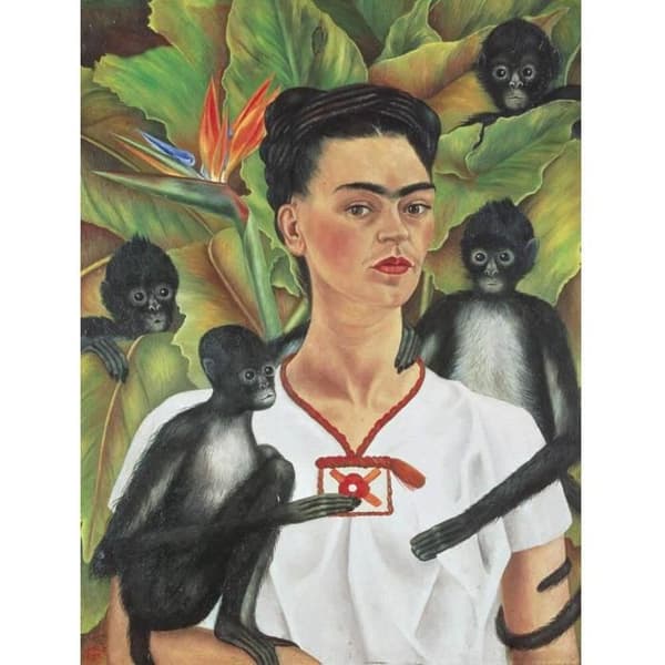 Pussel 1000 Bitar: Självporträtt, Frida Kahlo