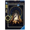Miniatyrbild 1 av 2: 500 bitars fosforescerande pussel - Ravensburger - Strålande lejon - Djur - Vuxen - Inomhus